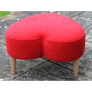 Heart Shaped Footstool